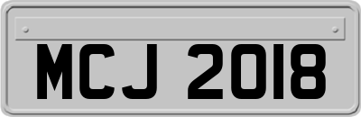 MCJ2018