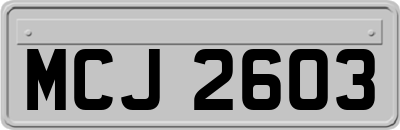 MCJ2603