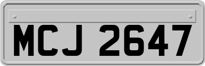 MCJ2647