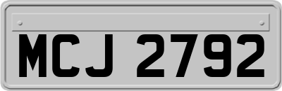 MCJ2792
