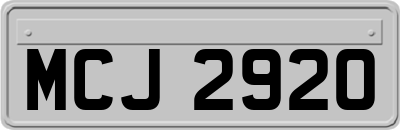 MCJ2920