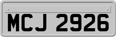 MCJ2926