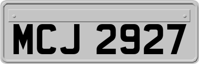 MCJ2927