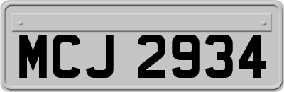 MCJ2934