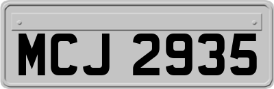 MCJ2935