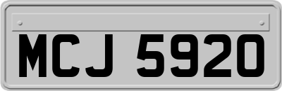 MCJ5920
