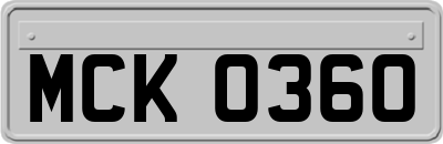 MCK0360