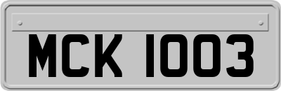 MCK1003