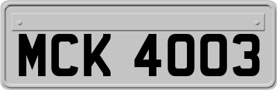 MCK4003