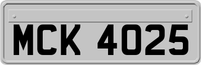 MCK4025