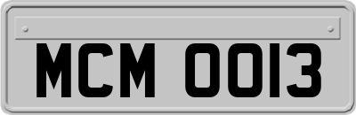 MCM0013