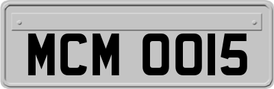 MCM0015