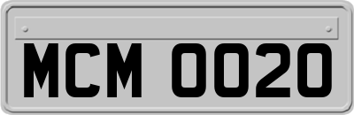 MCM0020