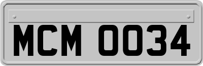 MCM0034