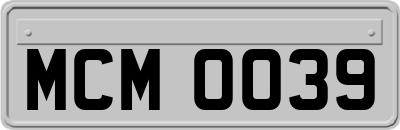 MCM0039