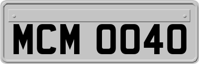 MCM0040