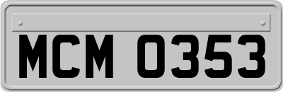 MCM0353