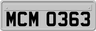 MCM0363