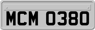 MCM0380