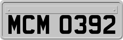 MCM0392