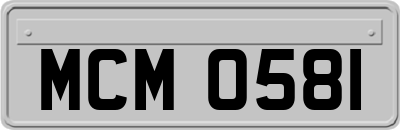 MCM0581