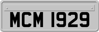 MCM1929