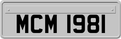 MCM1981