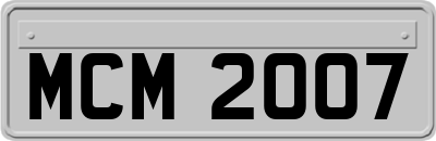 MCM2007