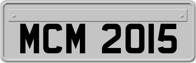 MCM2015