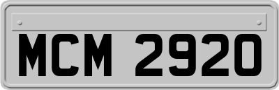MCM2920