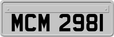 MCM2981