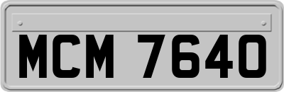 MCM7640