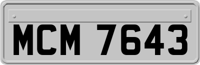 MCM7643