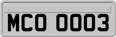 MCO0003