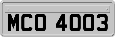 MCO4003