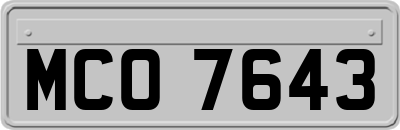 MCO7643