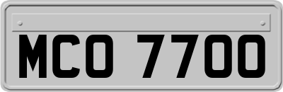 MCO7700