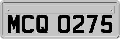 MCQ0275