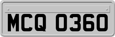 MCQ0360