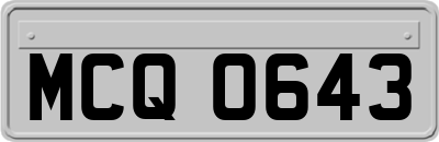 MCQ0643