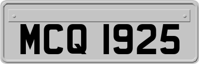 MCQ1925