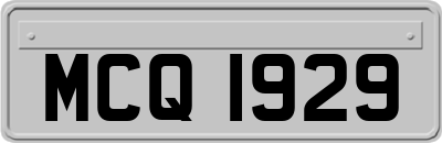 MCQ1929