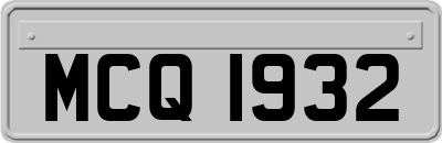MCQ1932