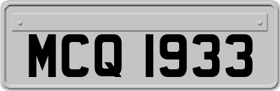 MCQ1933