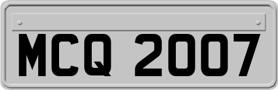 MCQ2007