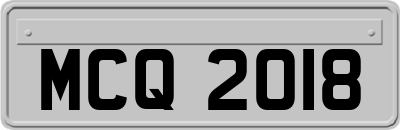 MCQ2018