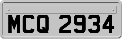 MCQ2934