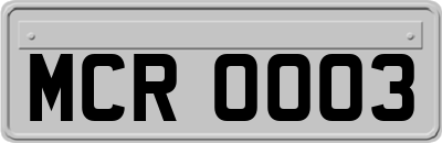 MCR0003