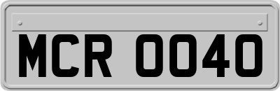 MCR0040