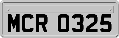 MCR0325